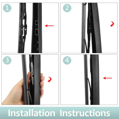 Rear Wiper Blade Arm Set for Porsche Cayenne S Pre-GTS (2002-2010)
