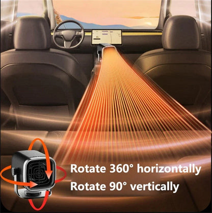 24V Electric Heater Fan Windshield Demister for Car Truck