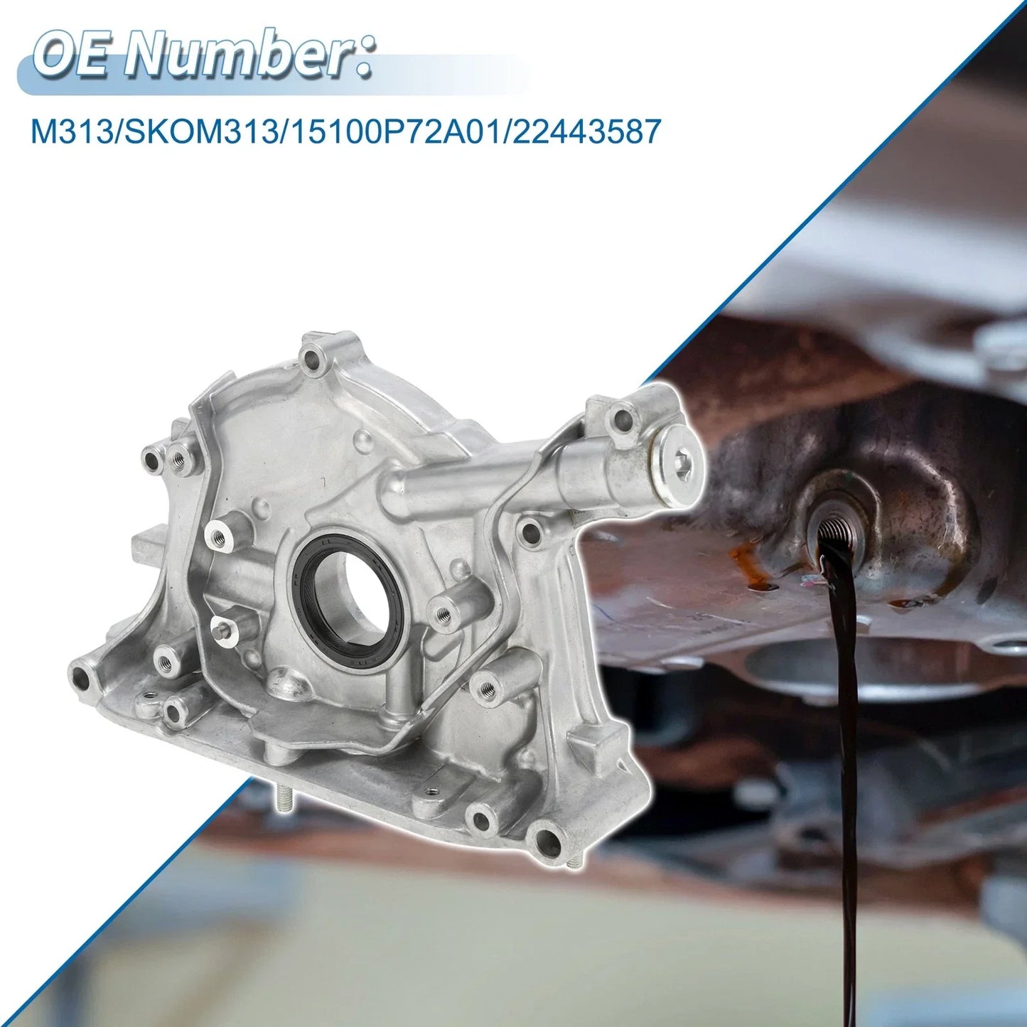 Engine Oil Pump for HONDA CIVIC 1999-2000 (2 x Pressure Pumps)
