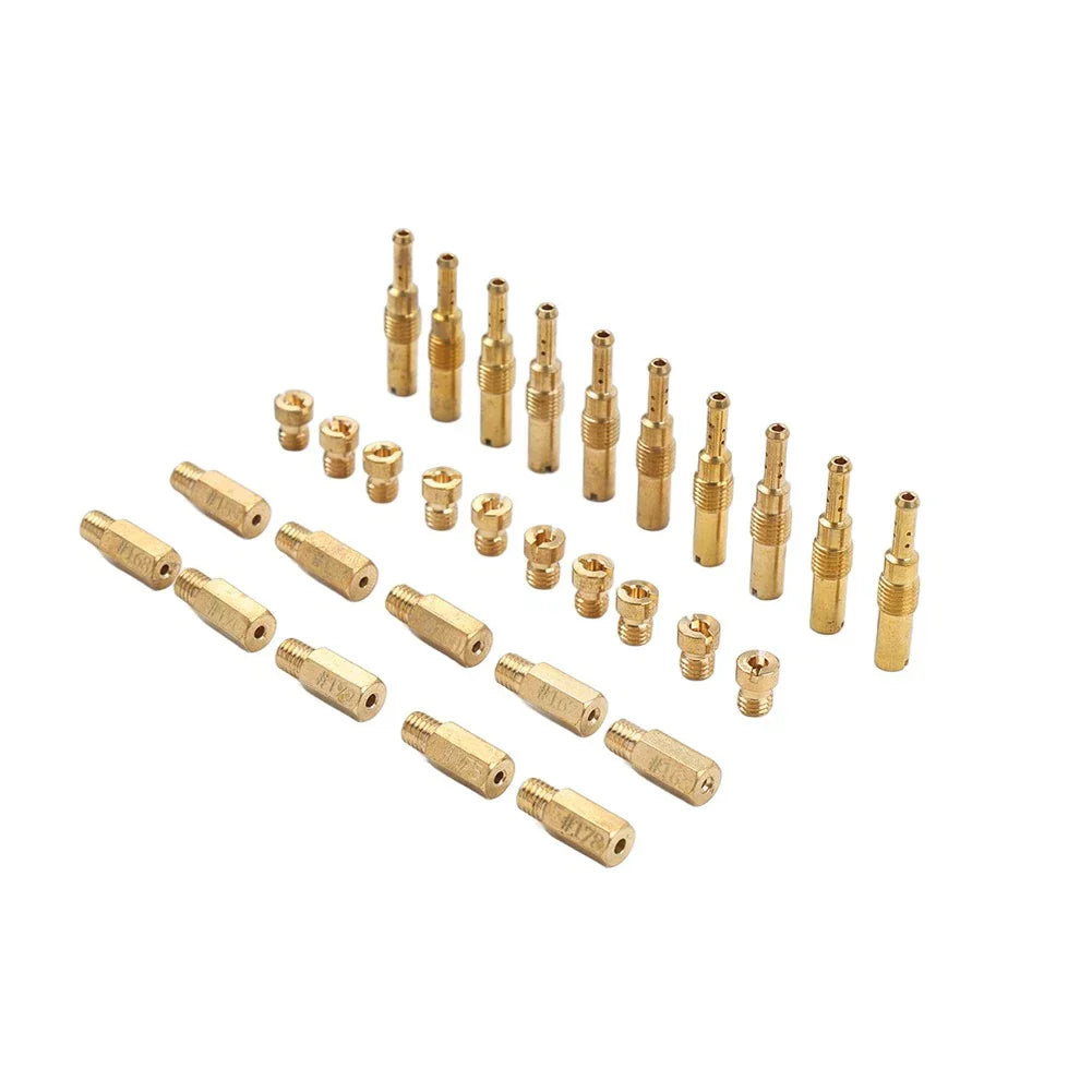 20 x Carburetor Main Jets & 10 x Slow Pilot Jets for PWK CVK