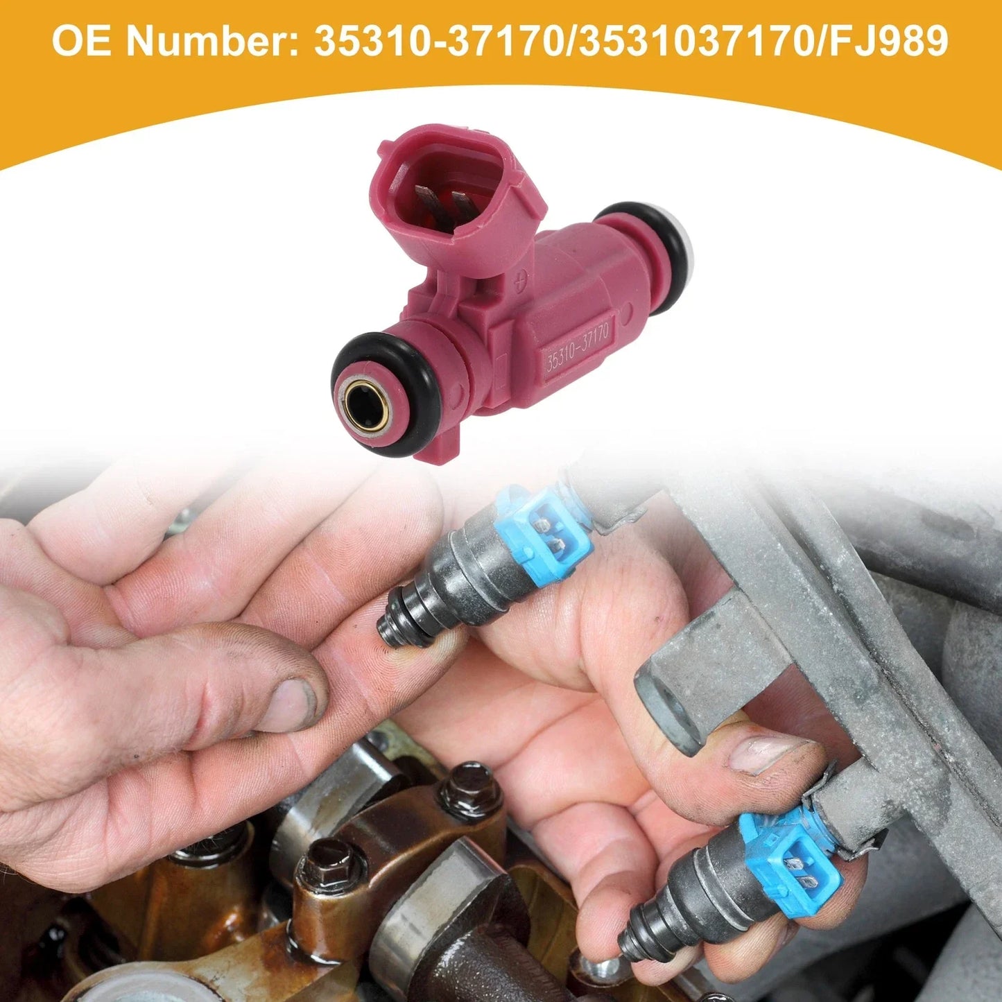 Fuel Injector for Hyundai Accent GLS, GS, SE 1.6L L4 (2000-2005)
