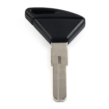 Black Uncut Blade Blank Key for Aprilia ETV 1000, Caponord, RS125, Mana 850