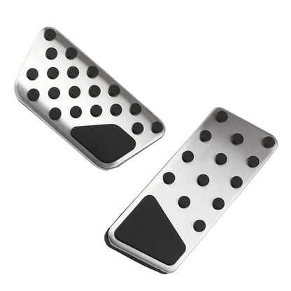 Stainless Steel Gas Brake Pedal Covers for Jeep Wrangler JK (2007-2017)