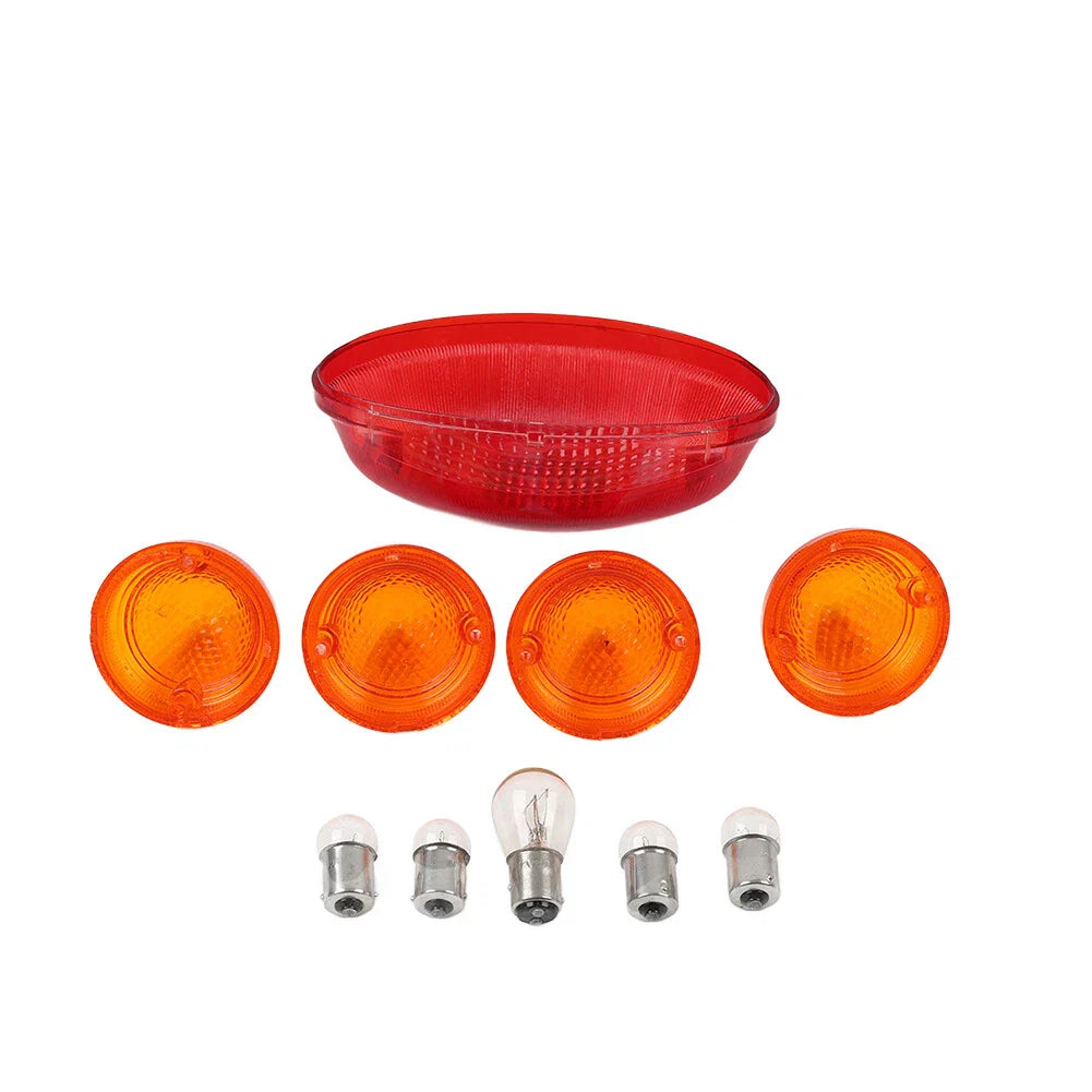Turn Signal Covers Amber Tail Light Lens for T100 Scrambler Speedmaster (2001-2023)