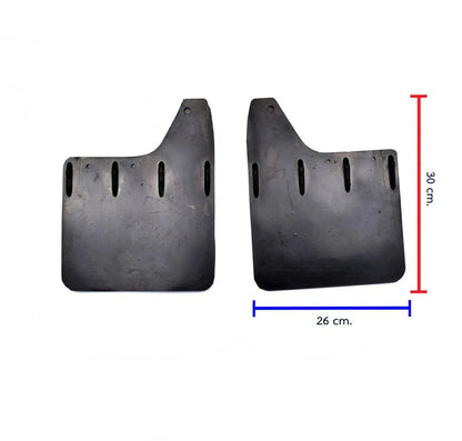 Front Mud Flaps Rubber Splash Guard Fits Isuzu TFR Holden Rodeo 2WD Ute 1989-97