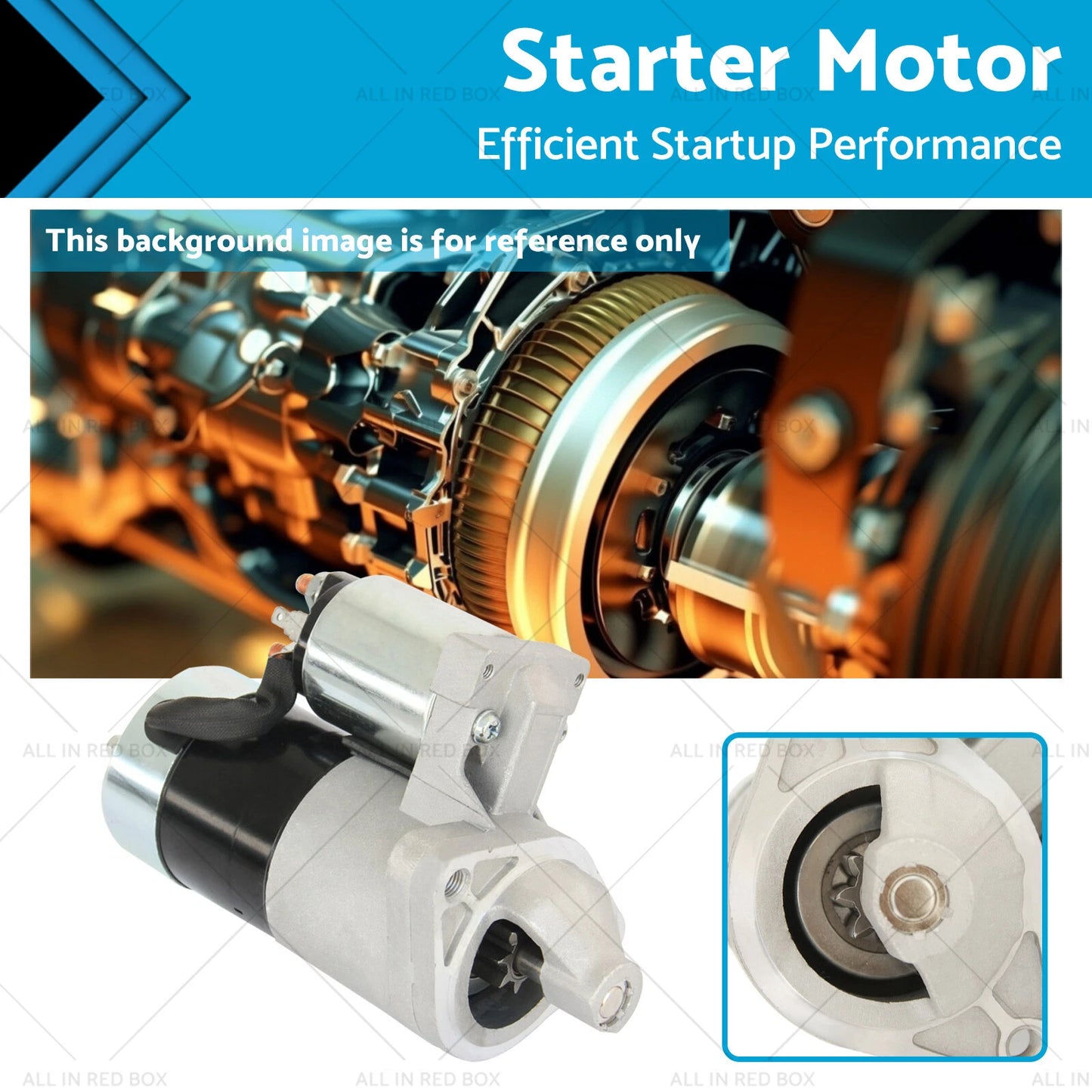 Starter Motor for Suzuki Grand Vitara V6 2.0L 2.5L 2.7L (1991-2008)