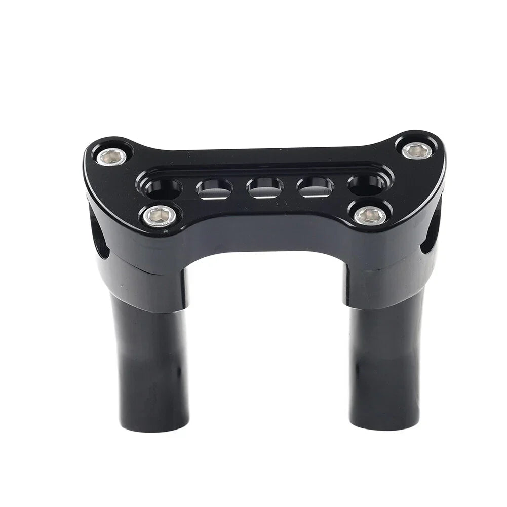 3.5" Handlebar Riser & Top Clamp for Harley Dyna, Softail, Sportster XL