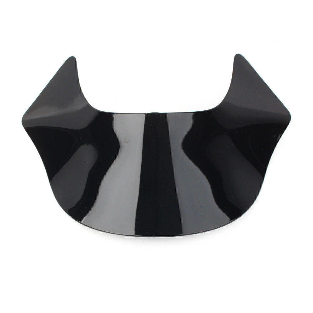 Laminar Black Lip Windshield for Harley Dyna, Sportster, Softail