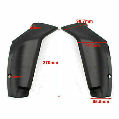 Black ABS Gas Tank Side Cover Fairing Panel for YAMAHA YZF R1 (1998-2001)
