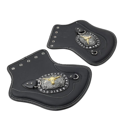 Universal Leather Heat Saddle Shield Deflector for Honda & Harley