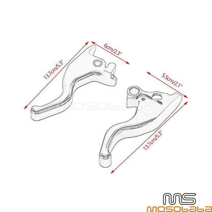 Brake Clutch Levers Set for Harley Softail Street Bob Low Rider Fat Boy (2015-2022)