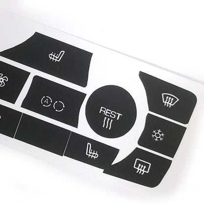 AC Climate Control Repair Stickers for BMW 328i 335i E90 E92 (2006-2011)