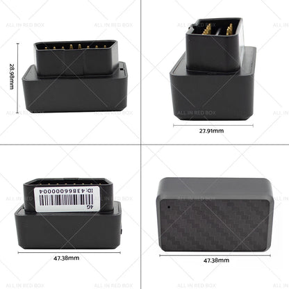 4G OBDII GPS Tracker for Vehicle Locator - Live Realtime Car Tracking Device