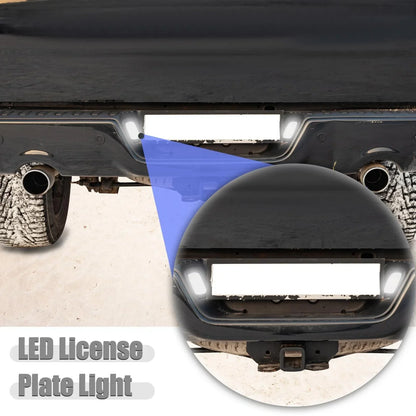 LED License Plate Light Lamp Assembly for Dodge Ram 1500 2500 3500 (2002-2023)