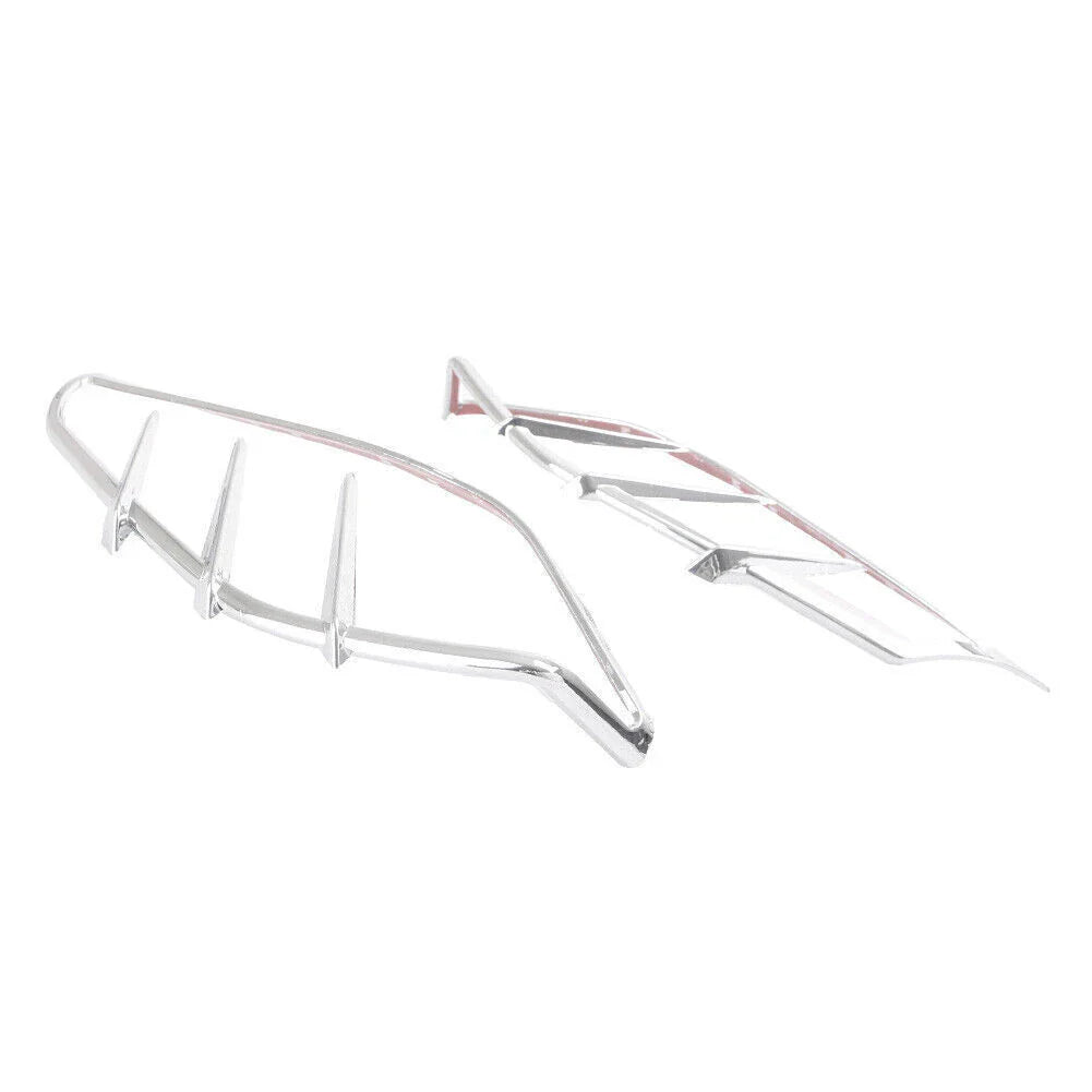 Chrome Mid-Frame Deflectors Trim for Harley Touring (2009-2016)