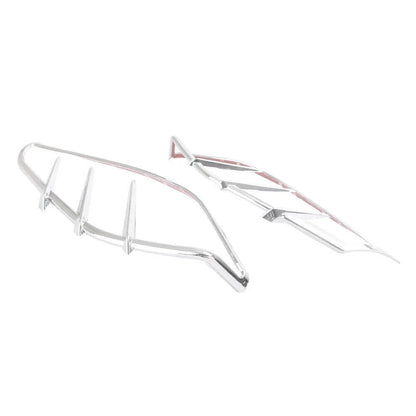 Chrome Mid-Frame Deflectors Trim for Harley Touring (2009-2016)