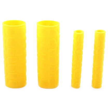 Soft Hand Grips for Dirt Bike Motorcycle Handlebar - Yellow