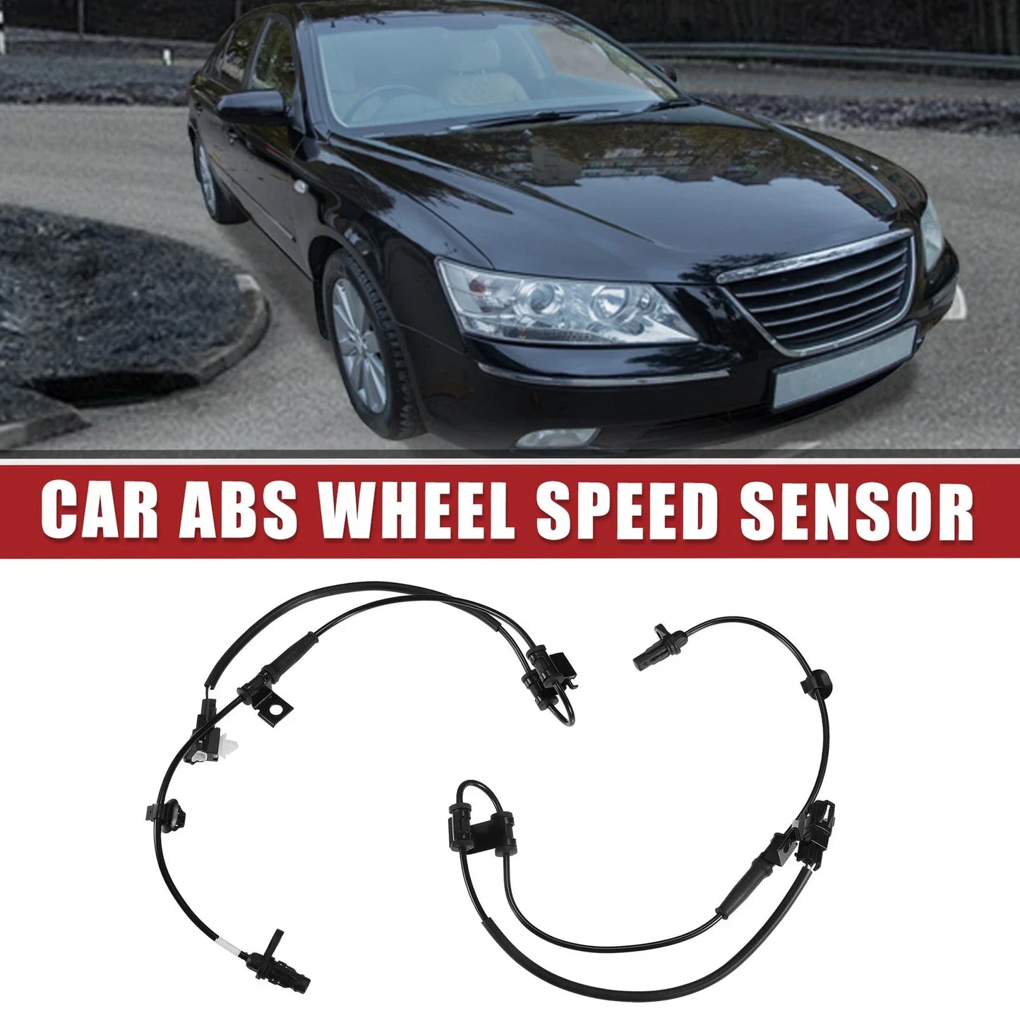 ABS Wheel Speed Sensor for Hyundai Sonata (2011-2014) - 1 Pair