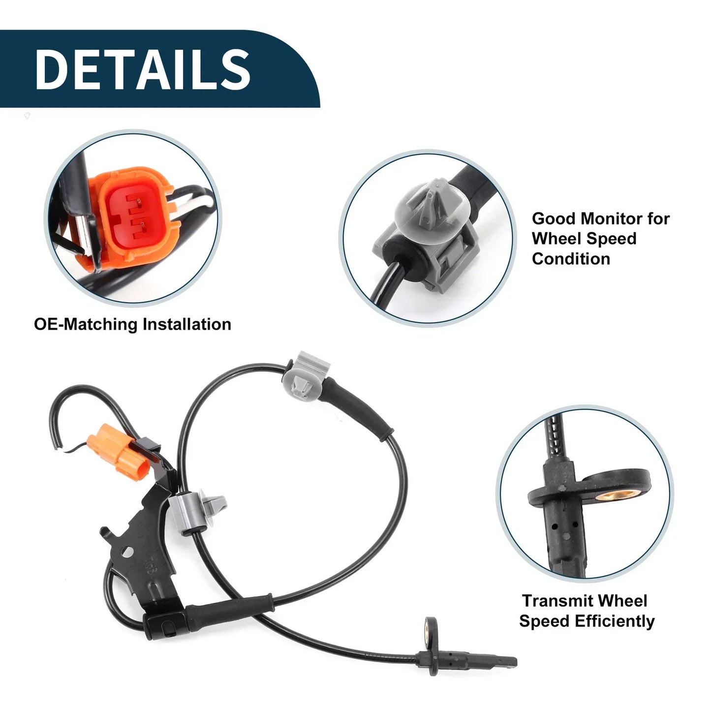 ABS Wheel Speed Sensor for Honda Element Front Left (2003-2011)