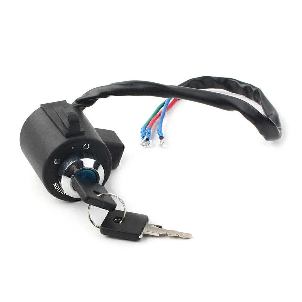 Ignition Switch Fuel Gas Cap Seat Lock Key for Harley Sportster 883 (1995-2003)