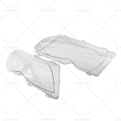 Front Headlight Lens Cover for BMW E46 3-Series (2002-2006)