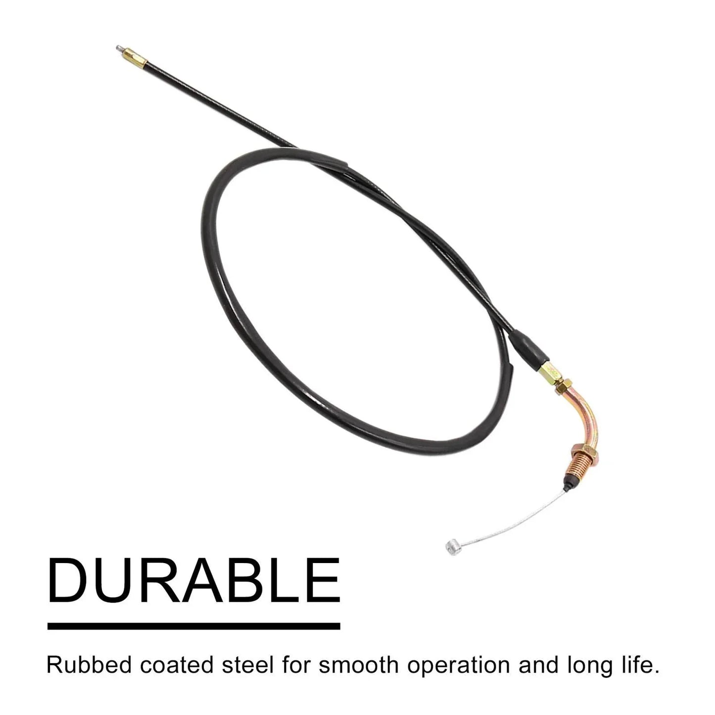 39.8" Rubber Coated Throttle Cable for Honda CG125 (2000-2023)