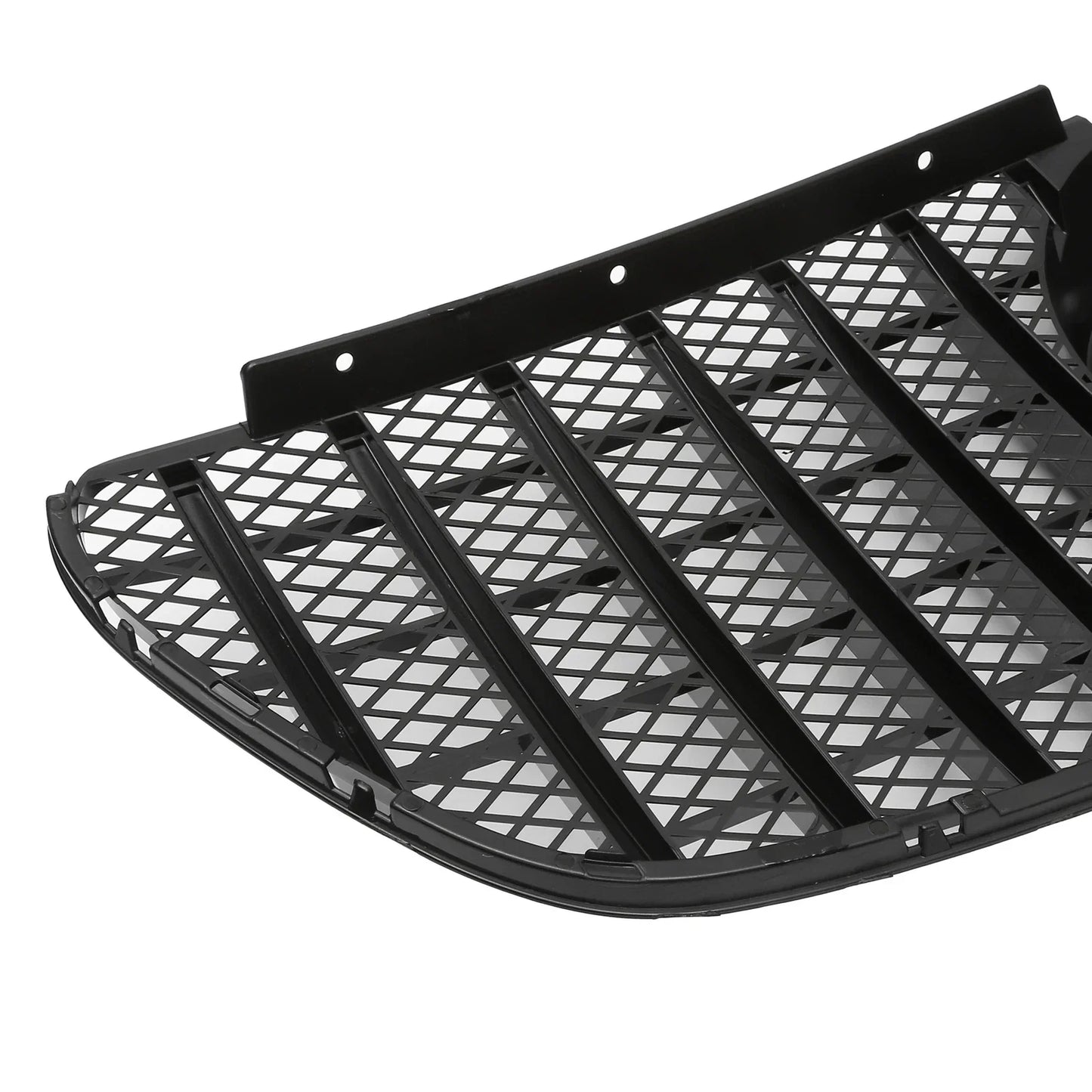 Front Upper Bumper Grille for Mercedes-Benz V-Class (2020-2024) Glossy Black