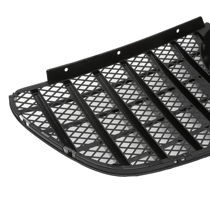 Front Upper Bumper Grille for Mercedes-Benz V-Class (2020-2024) Glossy Black