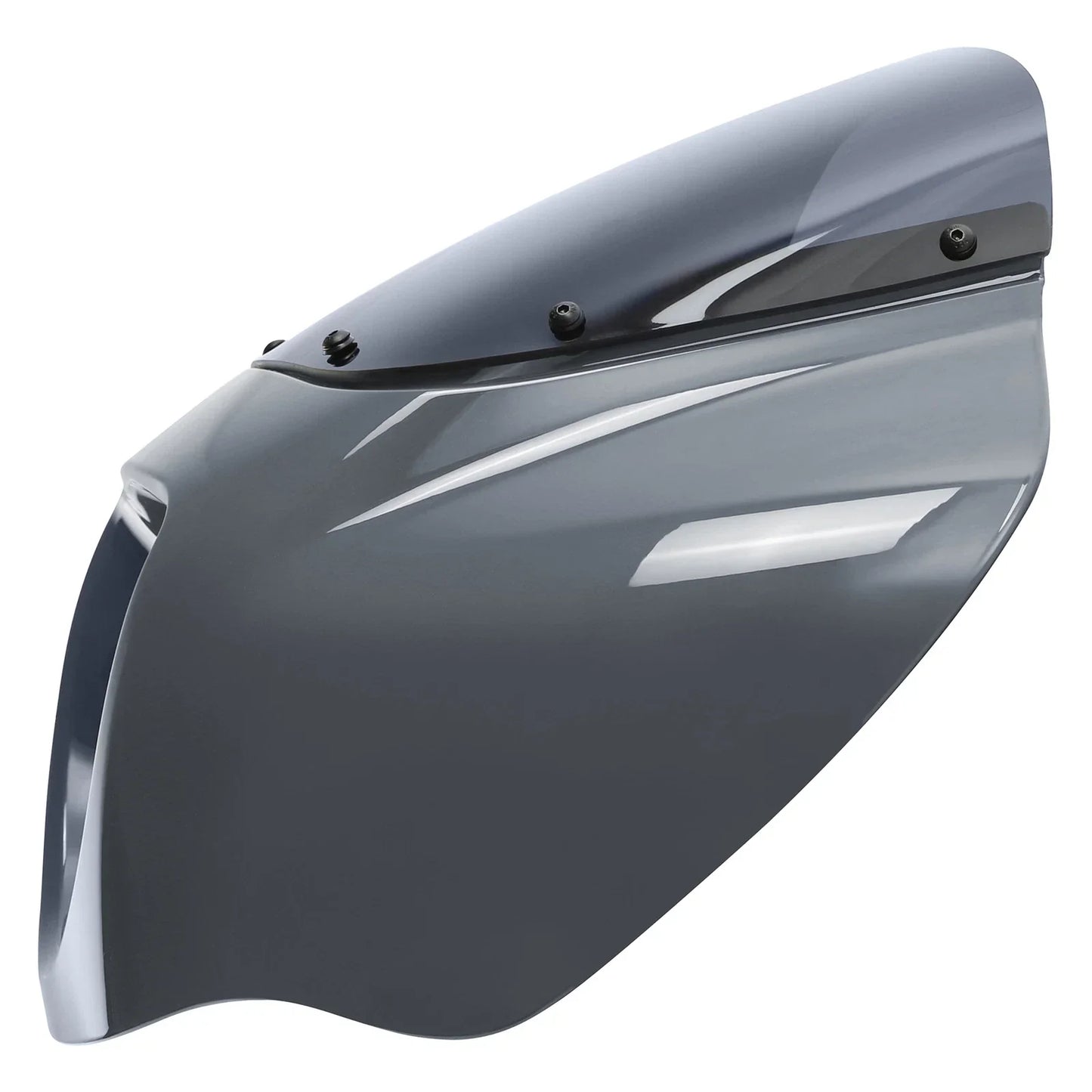 Windshield Bracket Fairings for Harley Softail FXST (2018-2024) Gunship Gray