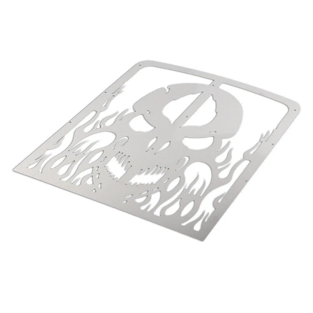 Skull Radiator Grille Guard Covers for Yamaha Banshee YFZ350 (1987-2012)