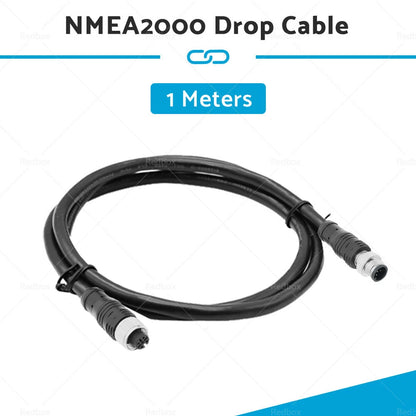5-Core Female to Male Straight Head 1m NMEA2000 Drop Cable