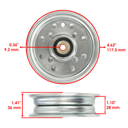 Deck Idler Pulley for Simplicity 52 in (2000–2024)