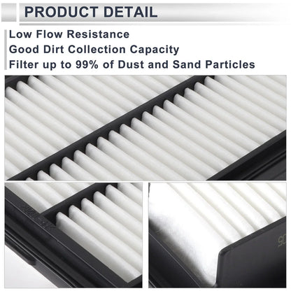 Engine Cabin Air Filter Combo Set for Hyundai Elantra (2017-2020)