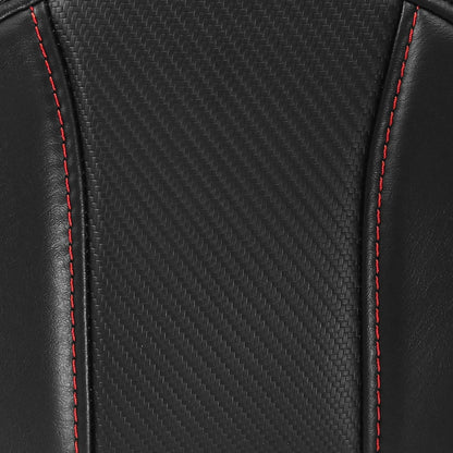 Black Front Rider Backrest for Harley Touring Road King Glide (2009-2023)