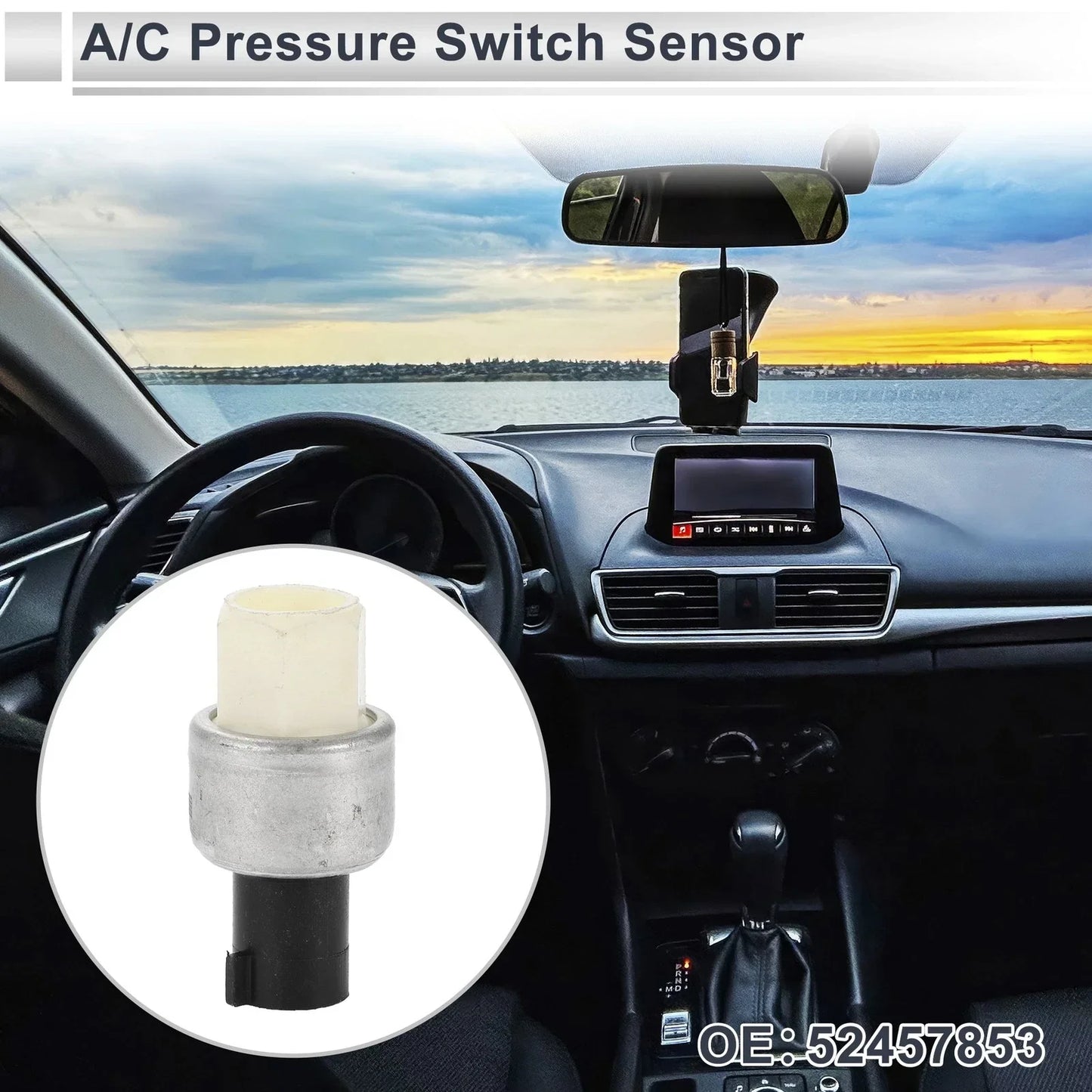 A/C Pressure Switch Sensor for Chevrolet Blazer 5.7L (1992-1993) 1 x Pcs