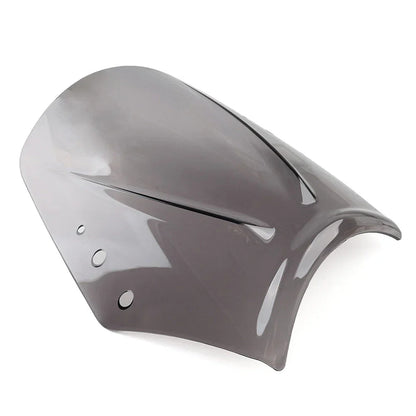 Universal Motorcycle Windshield Deflector Screen - Grey