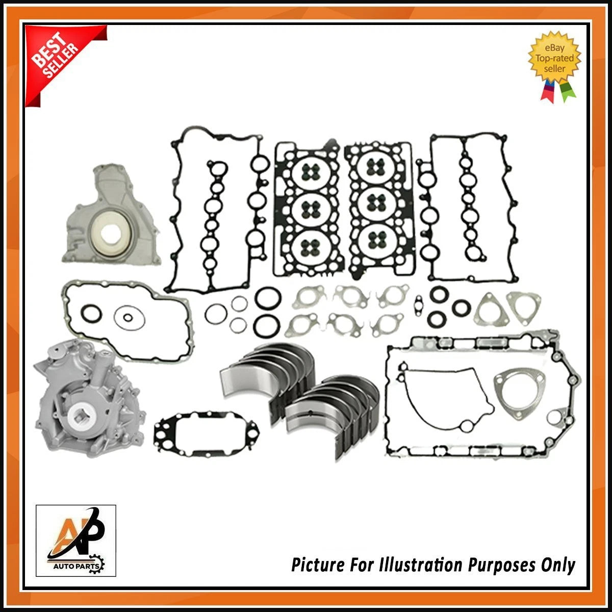 Bearings Replacement for Jaguar Land Rover 2.7 276DT (2006–2015)