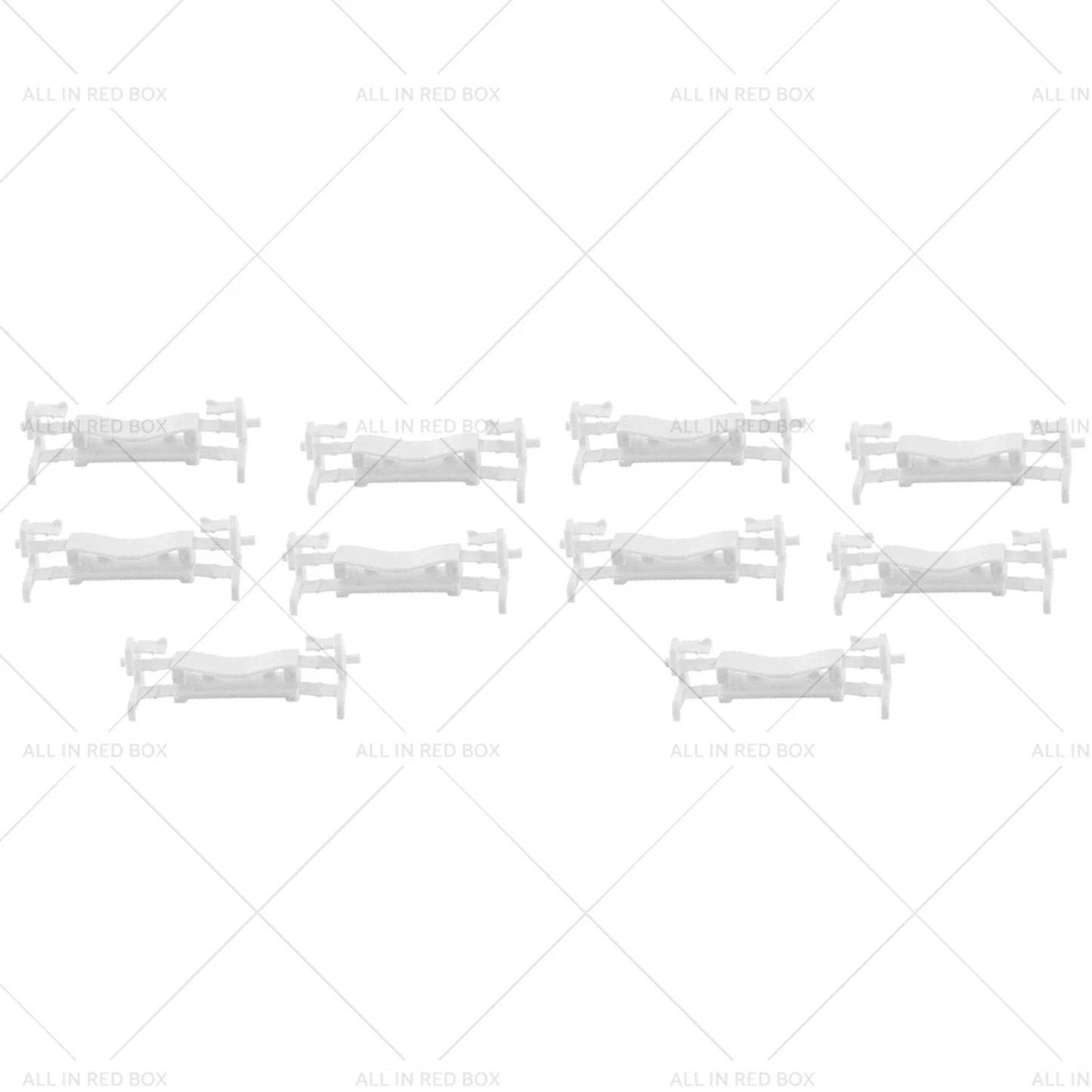 10 x Roof Drip Rail Moulding Clips for Mitsubishi Triton ML MN (2005-2014)