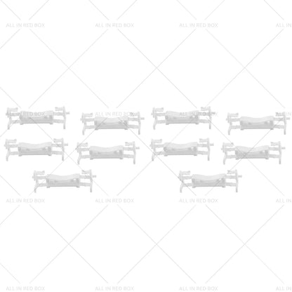 10 x Roof Drip Rail Moulding Clips for Mitsubishi Triton ML MN (2005-2014)