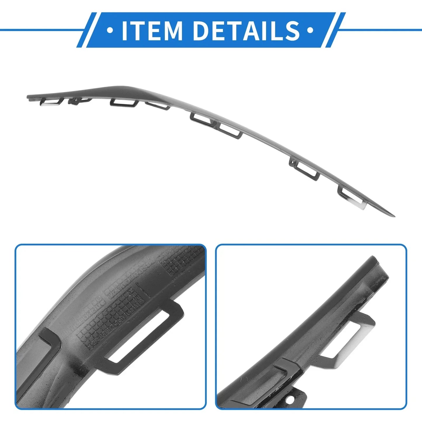 Front Right Bumper Grille Trim for Mercedes-Benz W117 CLA (2017-2019)