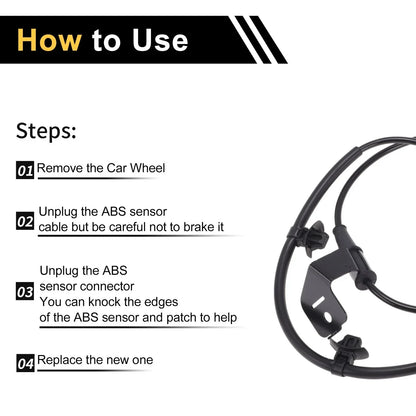ABS Wheel Speed Sensor for Hyundai Celesta (2018-2022) 1 x Left Front