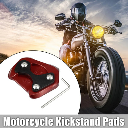 Motorcycle Kickstand Pad Set Aluminum Alloy for HONDA CB200X (2021-2022)