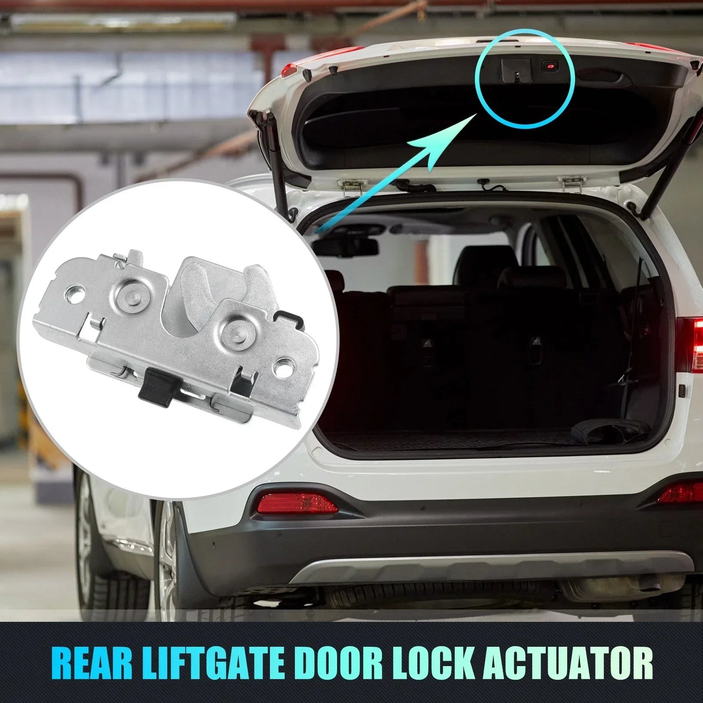 Rear Liftgate Door Lock Actuator Motor for Dodge Ram (2010-2018)