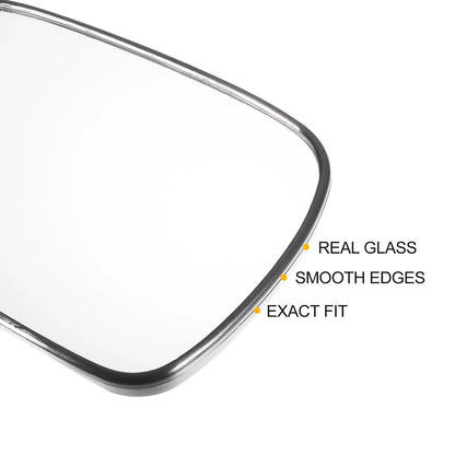 Left Side Heated White Mirror Glass for Honda Accord (2011-2013)