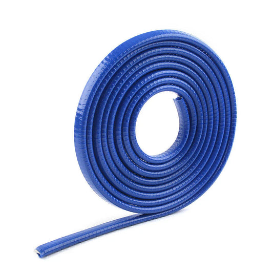 10ft Car Door Trim Edge Lock Guard Moulding Rubber Seal Strip Protector Blue