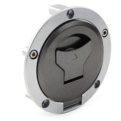 Motorcycle Fuel Gas Cap Cover Alloy Lock Keys for Honda Rebel 300 (2017-2018)