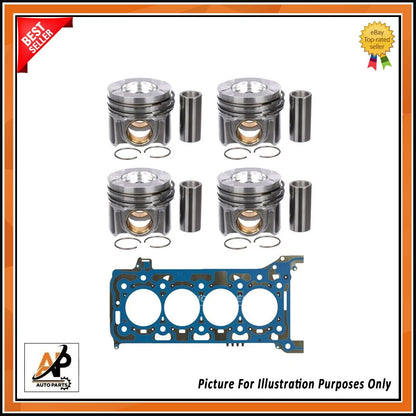 Engine Head Gasket and Pistons Kit Replacement for Ford Transit (2015–2023)