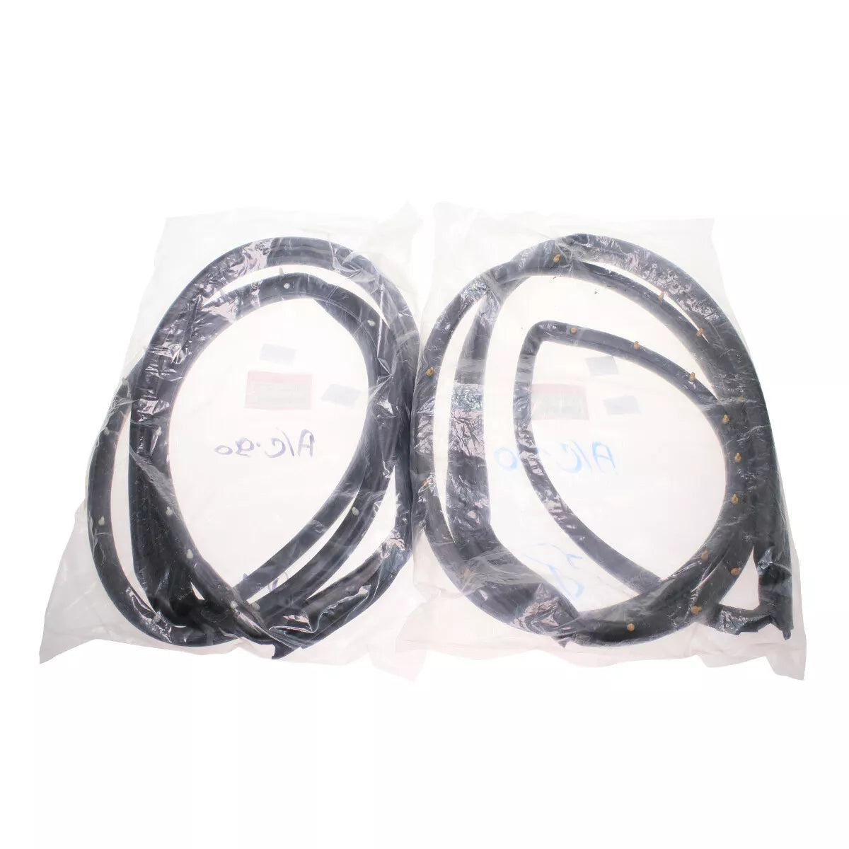 Rear Door Weatherstrip Seal Set for Honda Accord Sedan 1990-1993