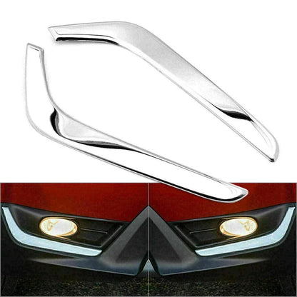 Front Fog Light Lower Cover Trim for Honda CR-V 2017-2019 Chrome 18