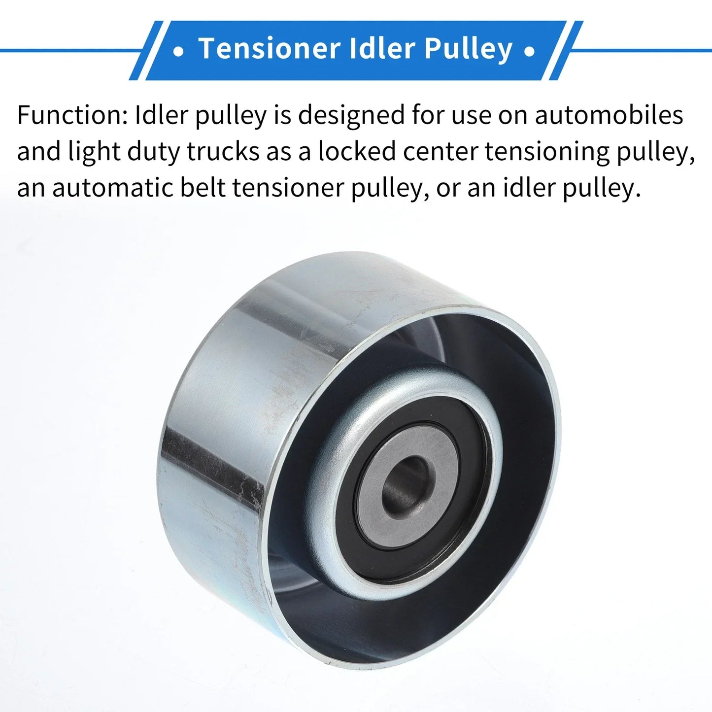 Drive Belt Idler Pulley for Toyota 4Runner (2003-2009) - 1 x Quality Replacement